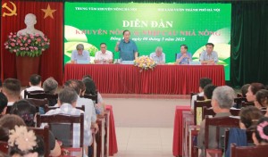 Diễn đàn “Khuyến nông @ Nhịp cầu nhà nông” 2025: Khơi nguồn tri thức, cung cấp phát triển VAC bền vững