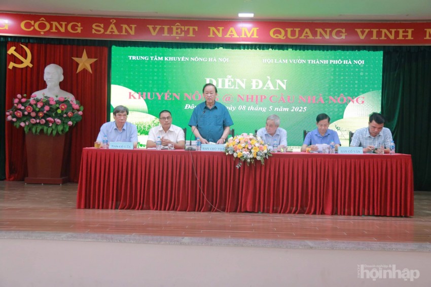 Diễn đàn “Khuyến nông @ Nhịp cầu nhà nông” 2025: Khơi nguồn tri thức, cung cấp phát triển VAC bền vững