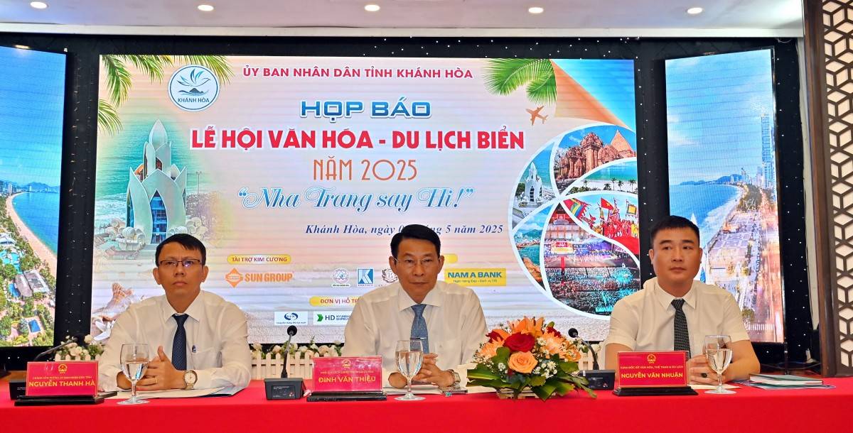Khánh Hòa sẵn sàng cho Lễ hội Văn hóa - Du lịch biển 2025 với chủ đề “Nha Trang say Hi!”