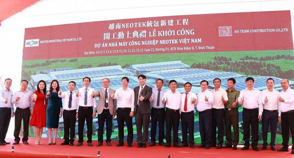 Neotek khởi công nhà máy sản xuất đĩa phanh ô tô tại Bình Thuận