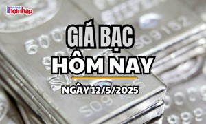 Giá bạc hôm nay 12/5/2025: Giá bạc trong nước và thế giới đồng loạt giảm nhẹ phiên đầu tuần