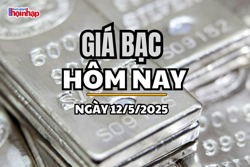 Giá bạc hôm nay 12/5/2025: Giá bạc trong nước và thế giới đồng loạt giảm nhẹ phiên đầu tuần
