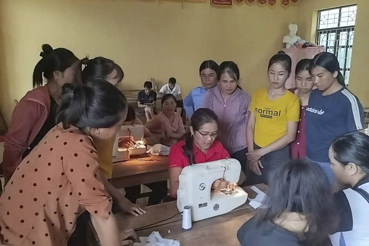 Điện Biên: Đào tạo nghề cho lao động nông thôn tại huyện vùng cao biên giới