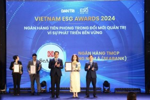 SeABank được vinh danh “Ngân hàng tiên phong trong đổi mới quản trị vì sự phát triển bền vững” tại Vietnam ESG Awards