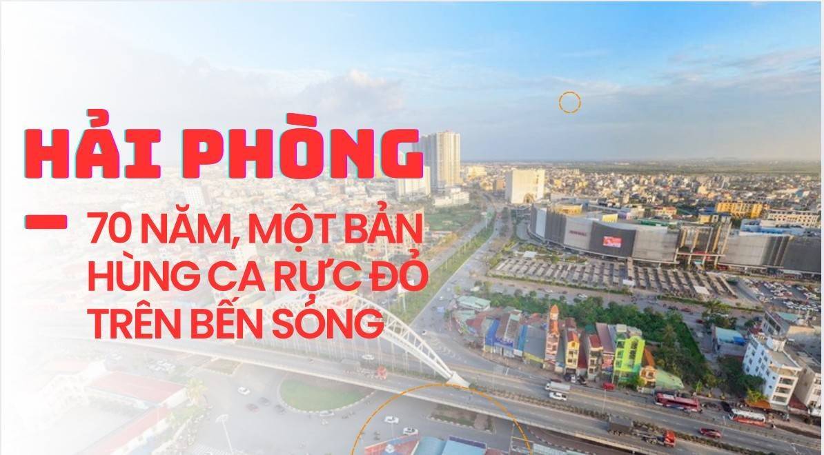 Hải Phòng – 70 năm, một bản hùng ca rực đỏ trên bến sóng