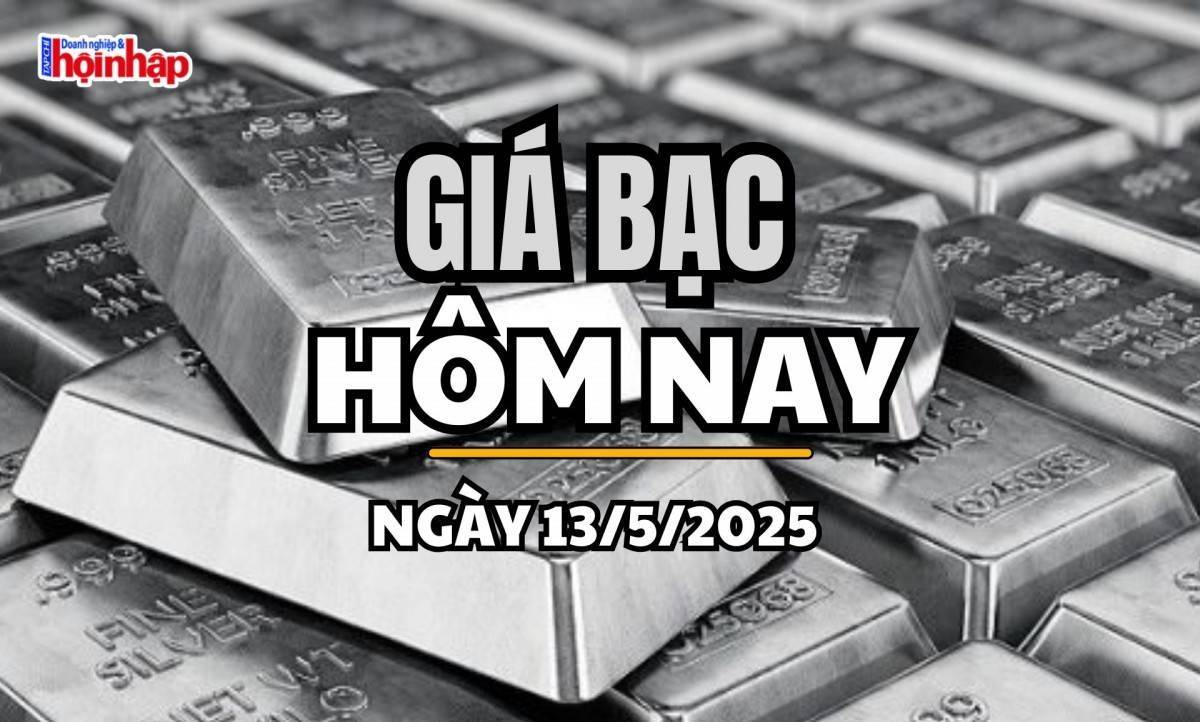 Giá bạc hôm nay 13/5/2025: Giá bạc tiếp tục giảm nhẹ, nhà đầu tư đổi hướng