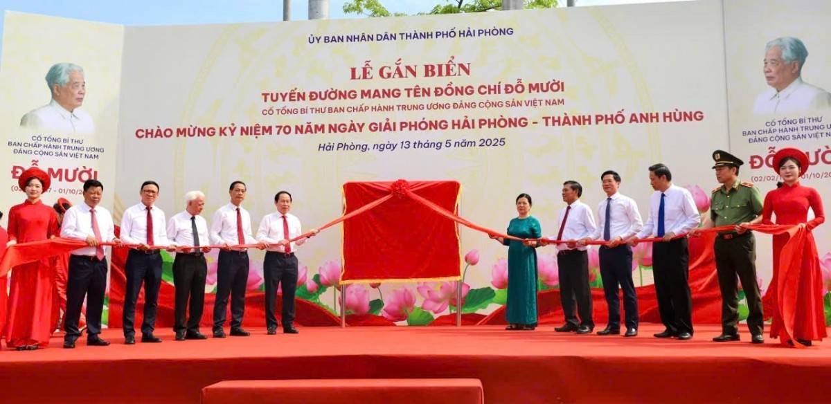 Tuyến đường Đỗ Mười: Biểu tượng tri ân và khát vọng phát triển