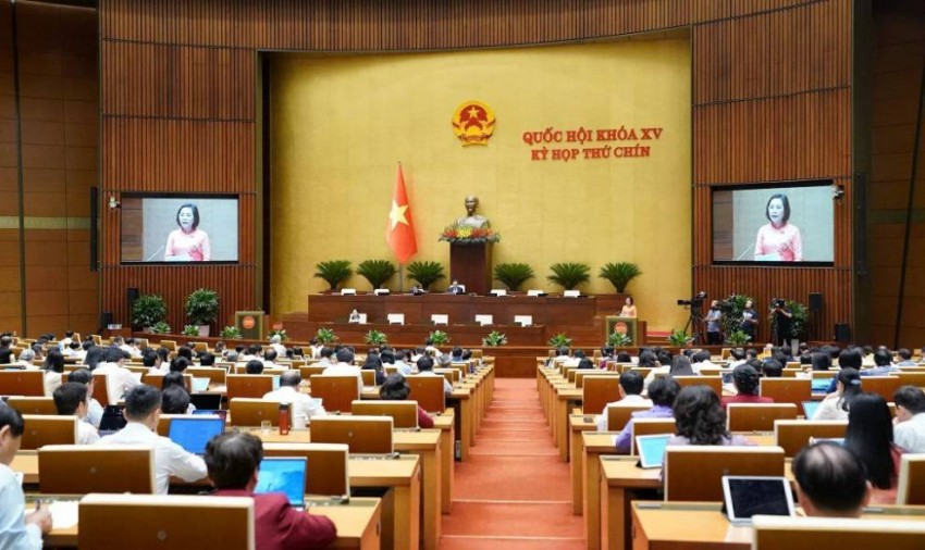 Quang cảnh phiên họp Quốc hội