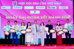 Giao lưu ngày đại đoàn kết ngành rèm - Thắt chặt tình đoàn kết, thúc đẩy phát triển bền vững
