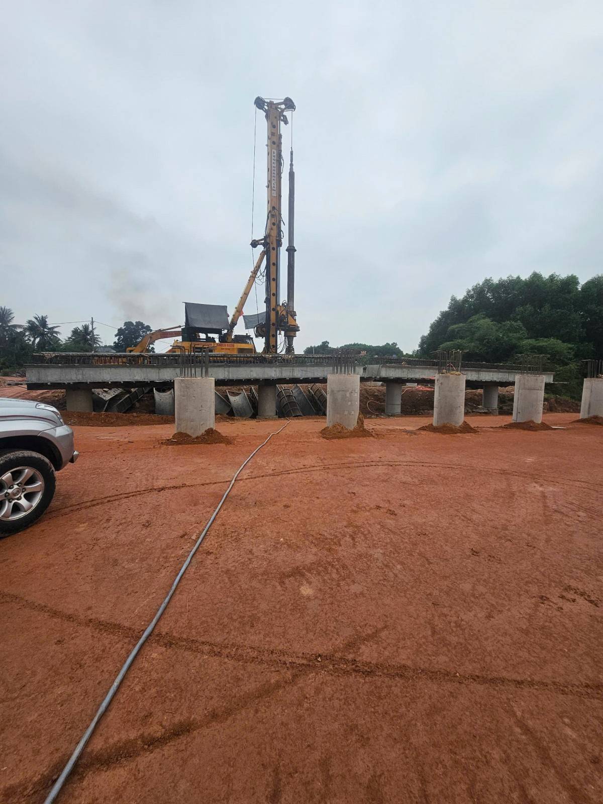 Quảng Trị: Dự án đường Hùng Vương tăng tốc thi công vượt mưa, quyết tâm về đích đúng hạn