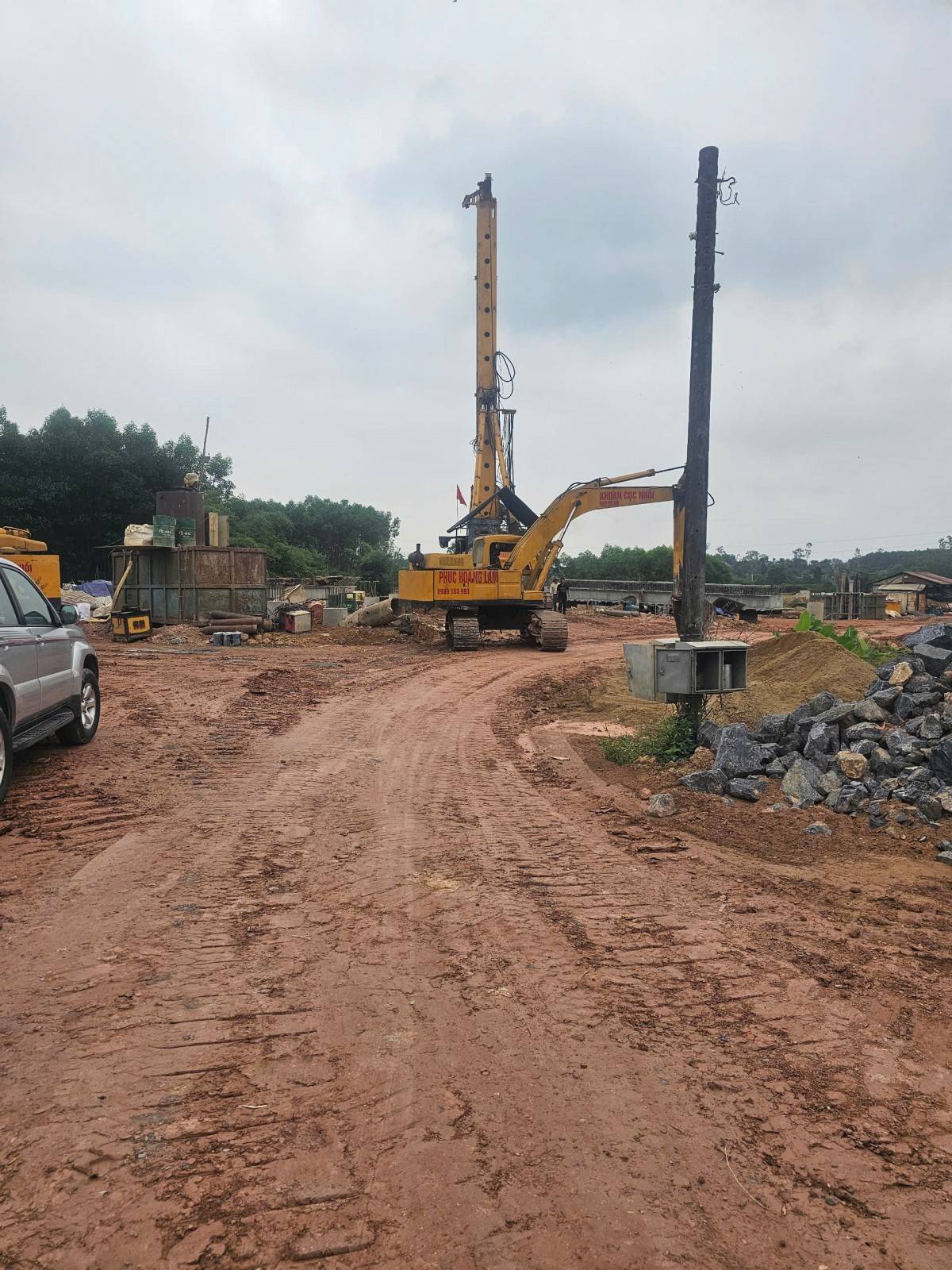 Quảng Trị: Dự án đường Hùng Vương tăng tốc thi công vượt mưa, quyết tâm về đích đúng hạn