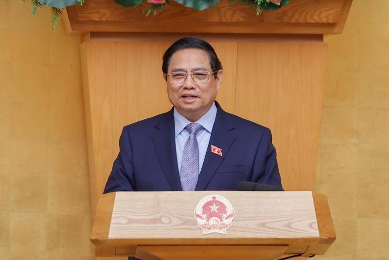 Thủ tướng Phạm Minh Chính chủ trì phiên họp Chính phủ thường kỳ tháng 4/2025