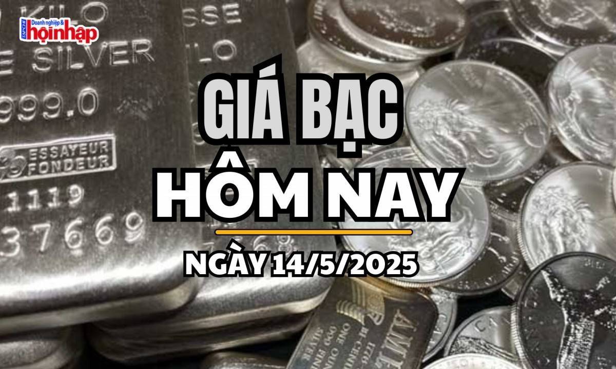 Giá bạc hôm nay 14/5/2024: Giá bạc trong nước và thế giới đồng loạt bật tăng