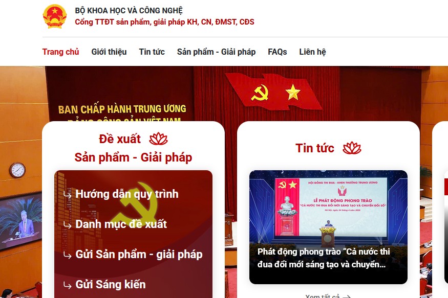 426 hồ sơ sáng kiến đã gửi về Cổng thông tin Nghị quyết 57