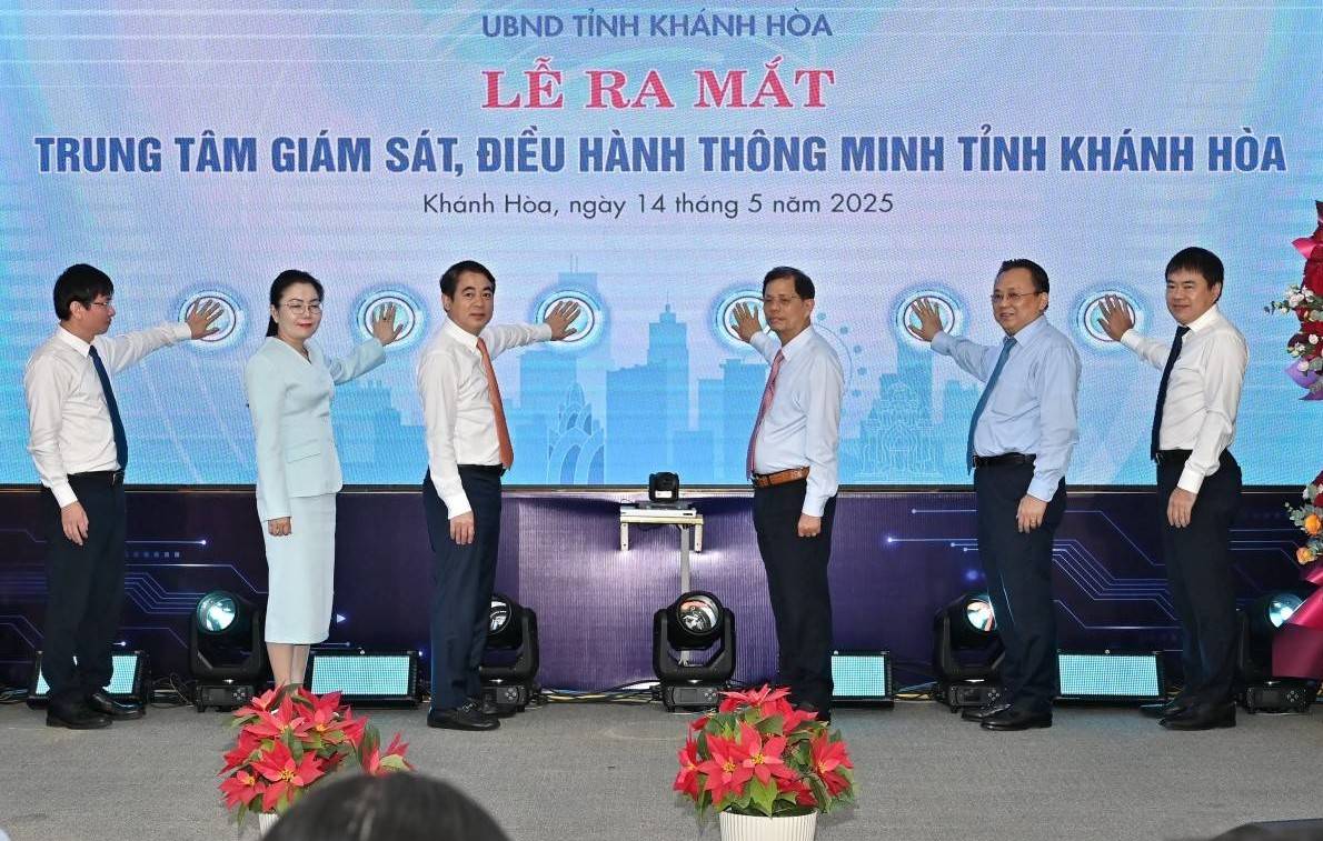 Trung tâm Giám sát điều hành thông minh tỉnh (IOC) Khánh Hòa đi vào hoạt động