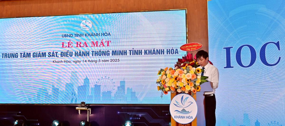 Trung tâm Giám sát điều hành thông minh tỉnh (IOC) Khánh Hòa đi vào hoạt động