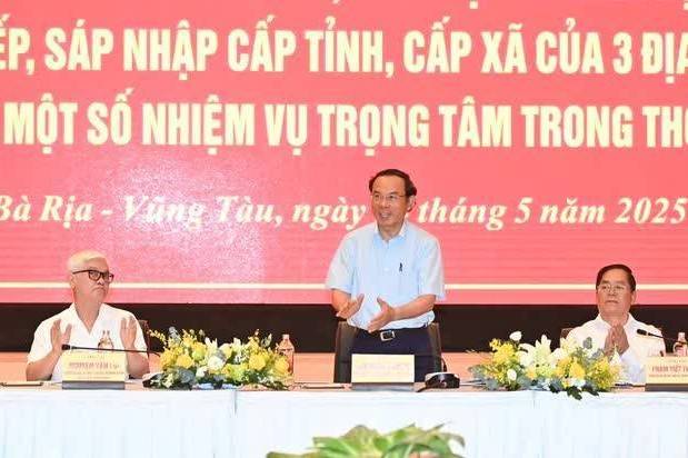 TP. Hồ Chí Minh, Bình Dương và Bà Rịa – Vũng Tàu phối hợp triển khai sắp xếp đơn vị hành chính