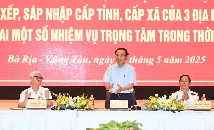 TP. Hồ Chí Minh, Bình Dương và Bà Rịa – Vũng Tàu phối hợp triển khai sắp xếp đơn vị hành chính