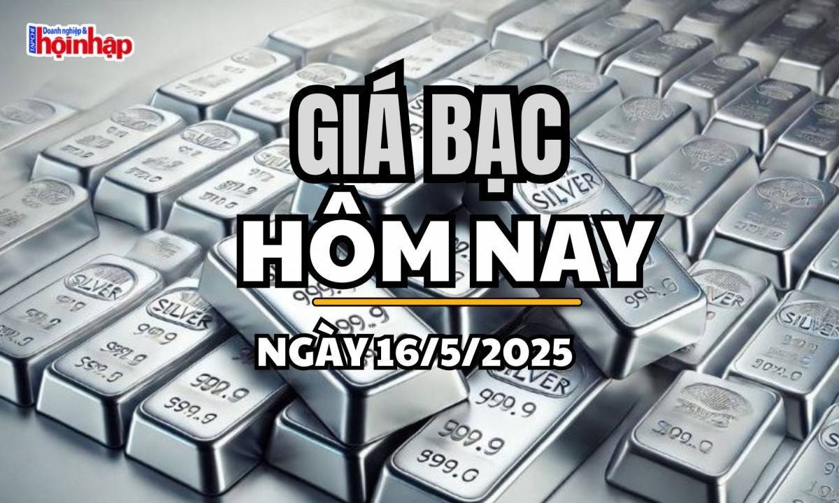 Giá bạc hôm nay 16/5/2024: Giá bạc trong nước và thế giới cùng đảo chiều tăng
