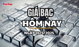 Giá bạc hôm nay 16/5/2024: Giá bạc trong nước và thế giới cùng đảo chiều tăng