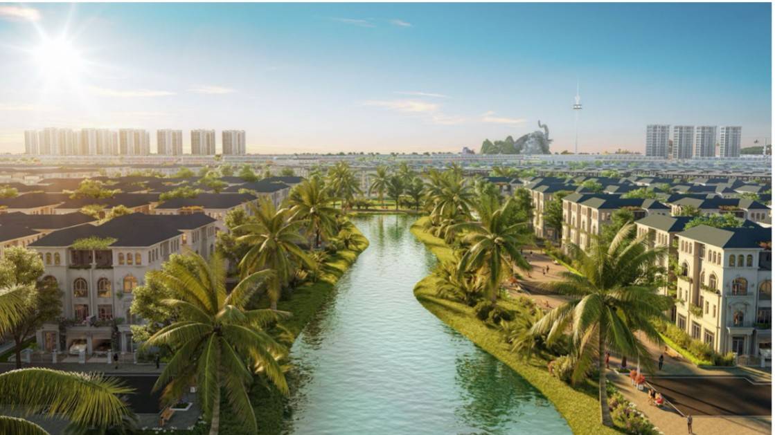 Biệt thự view hồ tạo cảnh quan đặc biệt cho khu vực Zone 6-7 Biệt thự view hồ tạo cảnh quan đặc biệt cho khu vực Zone 6-7
