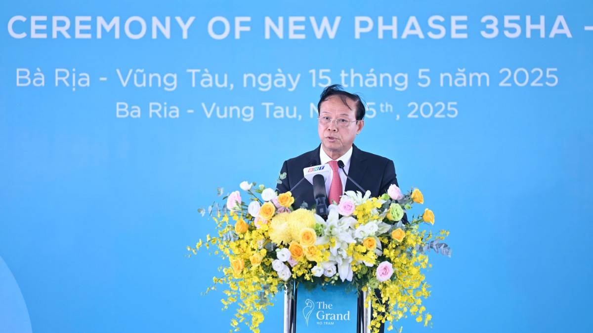 The Grand Ho Tram khởi công phân khu nghỉ dưỡng 35ha – Bước tiến chiến lược đưa Hồ Tràm thành điểm đến quốc tế