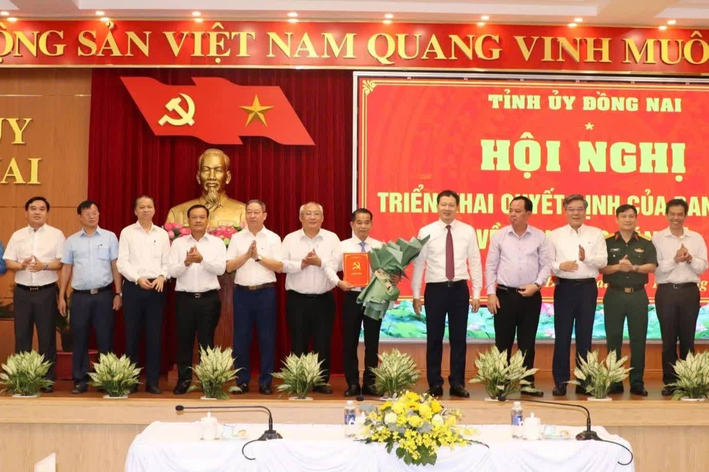 Đồng Nai: Công bố quyết định của Ban Bí thư về công tác cán bộ