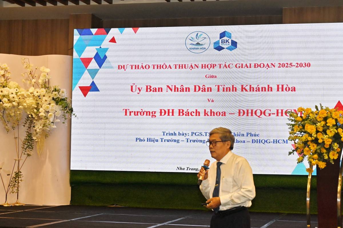 UBND tỉnh Khánh Hòa và Trường Đại học Bách khoa - Đại học Quốc gia TP. Hồ Chí Minh ký kết thỏa thuận hợp tác