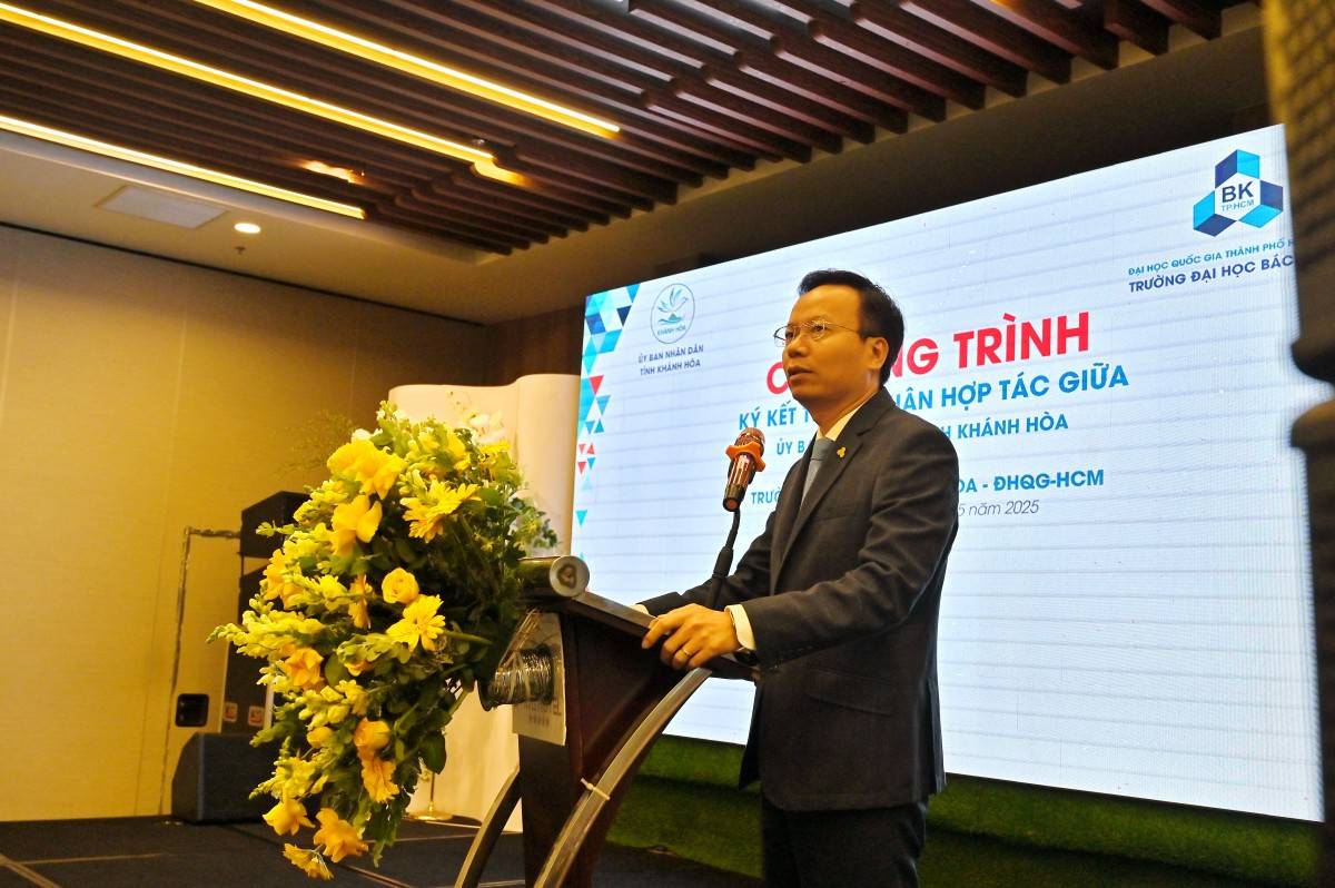 UBND tỉnh Khánh Hòa và Trường Đại học Bách khoa - Đại học Quốc gia TP. Hồ Chí Minh ký kết thỏa thuận hợp tác