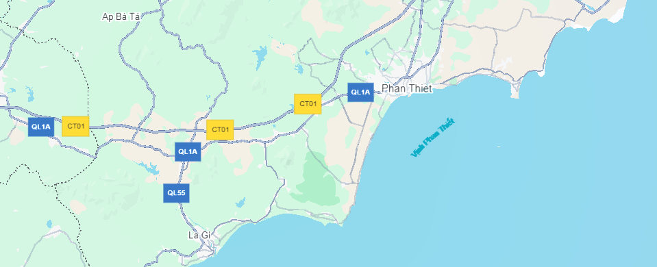 Bình Thuận sẽ khai thác gần 2.000 ha đất dọc đường ven biển chưa sử dụng