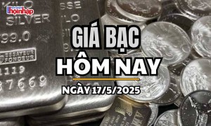Giá bạc hôm nay 17/5/2025: Thị trường giằng co, giá bạc giảm trở lại