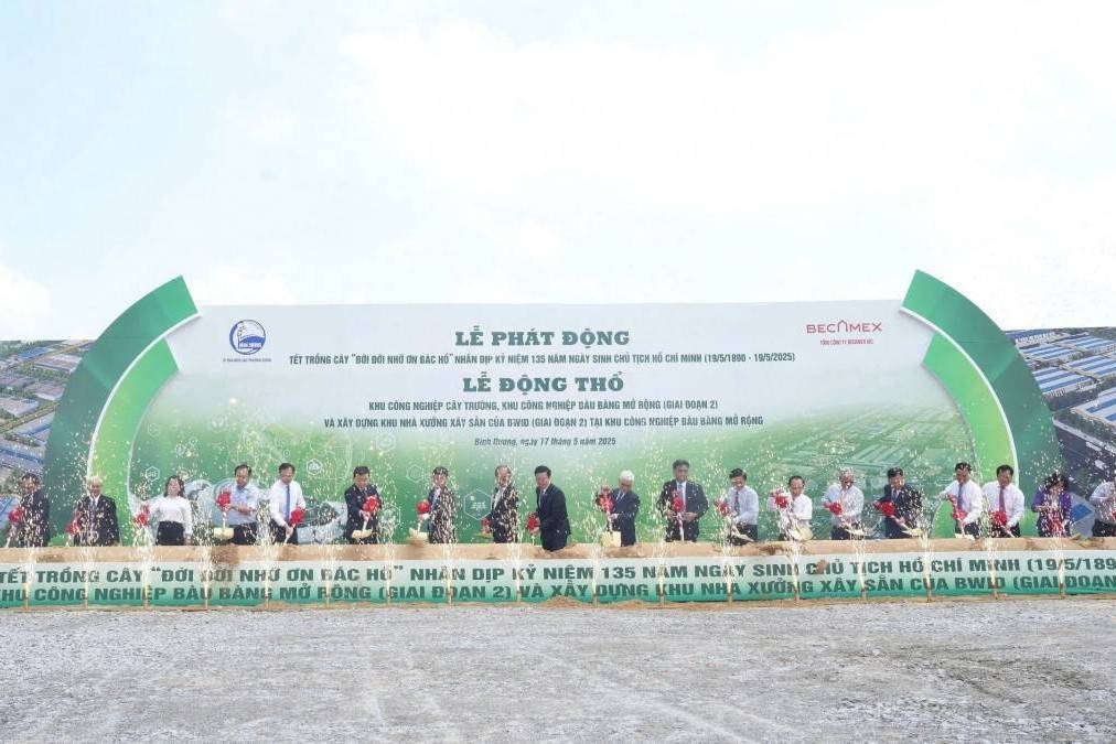 Bình Dương phát động Tết trồng cây và khởi công loạt dự án công nghiệp xanh trọng điểm