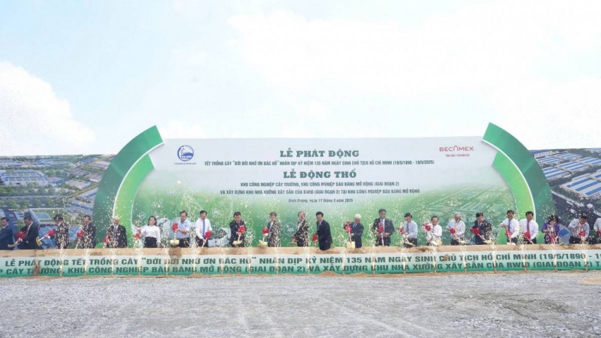Bình Dương phát động Tết trồng cây và khởi công loạt dự án công nghiệp xanh trọng điểm Bình Dương phát động Tết trồng cây và khởi công loạt dự án công nghiệp xanh trọng điểm