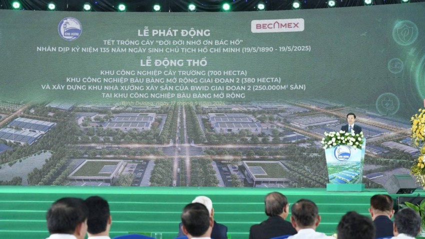 Bình Dương phát động Tết trồng cây và khởi công loạt dự án công nghiệp xanh trọng điểm Bình Dương phát động Tết trồng cây và khởi công loạt dự án công nghiệp xanh trọng điểm