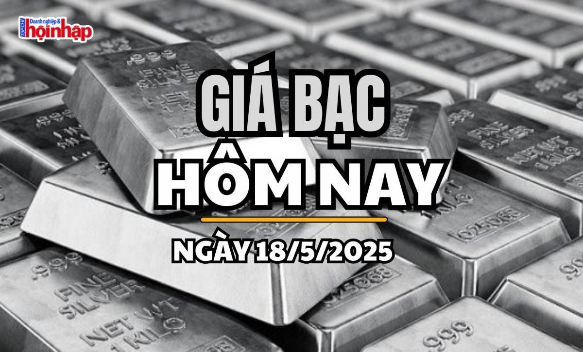 Giá bạc hôm nay 18/5/2025: Giá bạc trong nước và thế giới ổn định, nhưng áp lực giảm vẫn hiện hữu