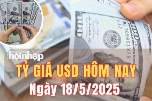 Tỷ giá USD hôm nay 18/5/2025: Tuần thứ tư liên tiếp, đồng USD duy trì đà tăng