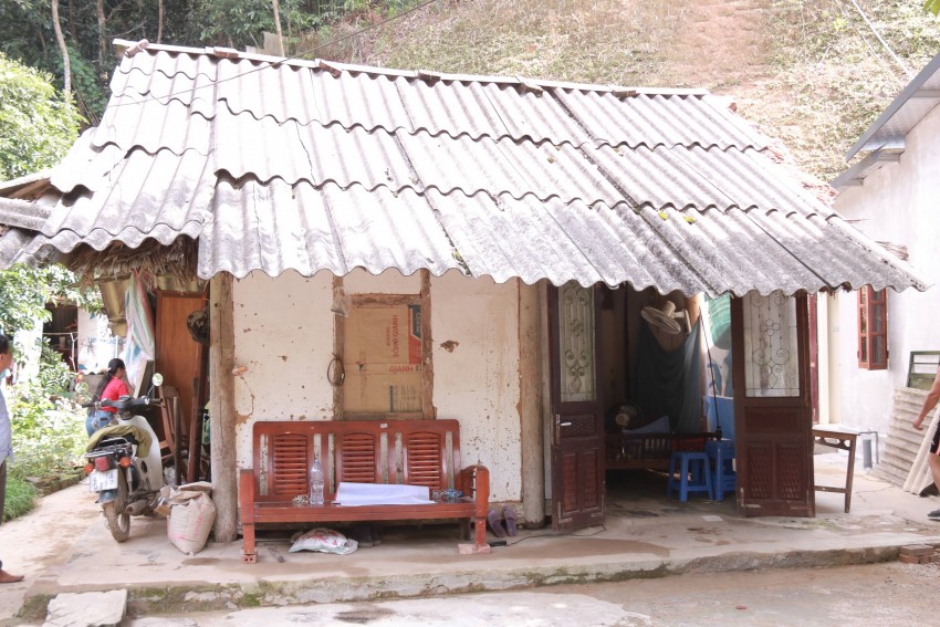 Căn nhà cũ của ông Phạm Văn Thảo, TDP số 15 phường Đồng Tâm, thành phố Yên Bái