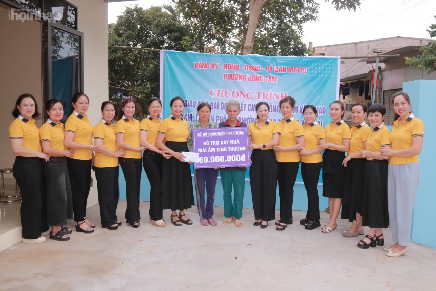 Hội Nữ doanh nhân tỉnh Yên Bái: Những tấm lòng nhân ái, mang hơi ấm đến cho cộng đồng