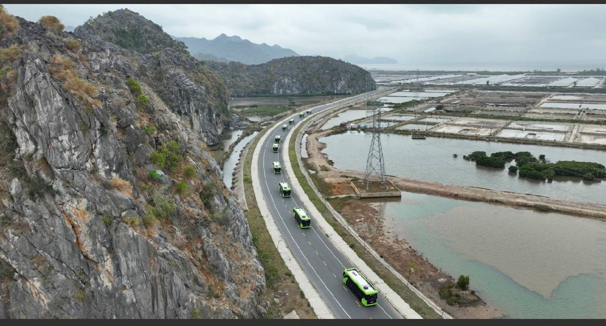 Cận cảnh các tuyến giao thông xanh “mở lối” đến Cát Bà nhanh chóng