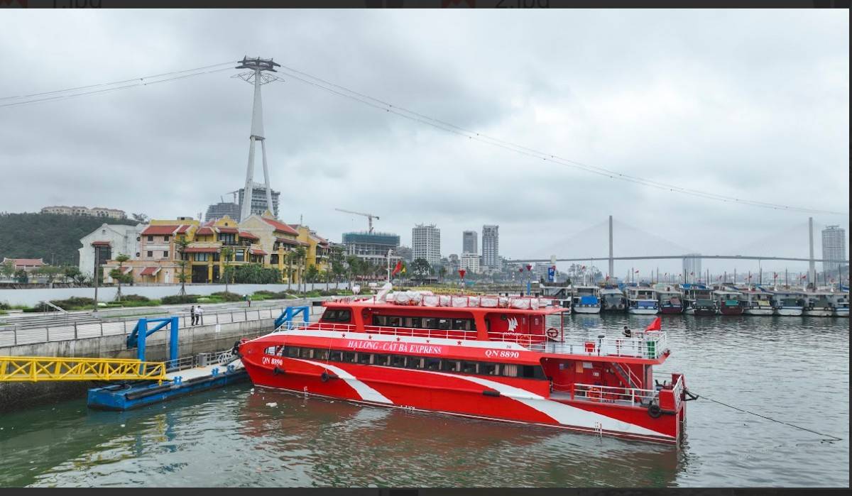 Cận cảnh các tuyến giao thông xanh “mở lối” đến Cát Bà nhanh chóng