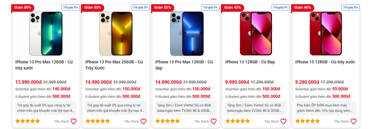 iPhone 13 giảm giá kịch sàn, vẫn hút khách dù sau 3 năm ra mắt