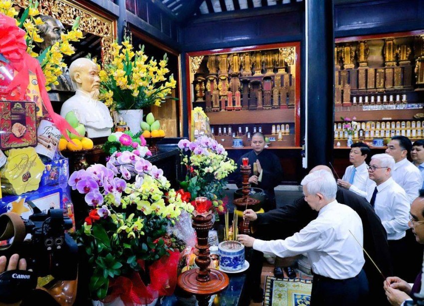 Bình Dương khởi công khu lưu niệm thân sinh Chủ tịch Hồ Chí Minh Bình Dương khởi công khu lưu niệm thân sinh Chủ tịch Hồ Chí Minh