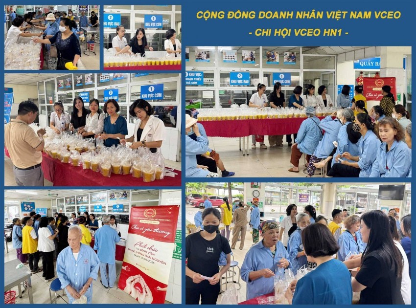 Doanh nhân VCEO lan tỏa yêu thương qua những bát cháo, ấm lòng nhân dân