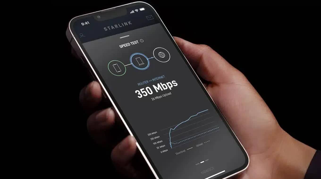 Từ tháng 7, smartphone có thể truy cập internet miễn phí qua Starlink