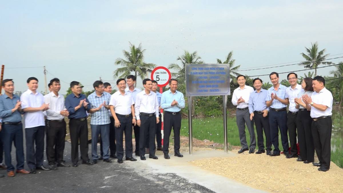 Vĩnh Bảo – Khát vọng vươn xa từ những công trình trọng điểm chào mừng các ngày lễ lớn