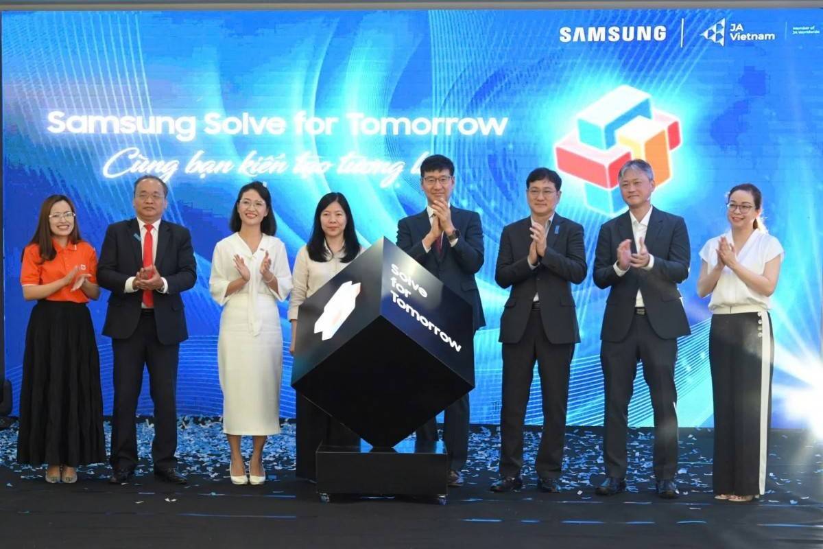 Samsung khởi động cuộc thi Solve for Tomorrow 2025 tại miền Trung: Lan tỏa tinh thần STEM đến 50.000 học sinh