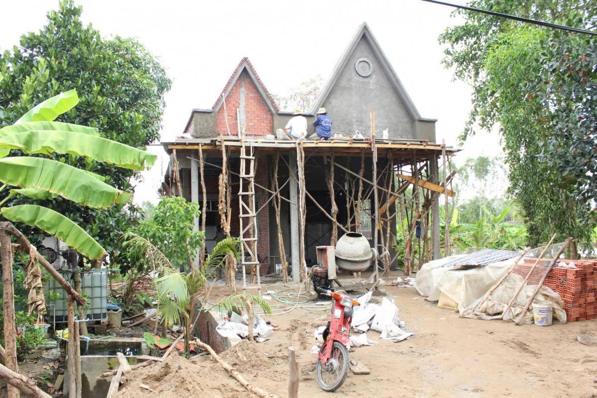 Cà Mau đẩy nhanh tiến độ triển khai thực hiện xóa nhà tạm, nhà dột nát... Ảnh minh họa: Chu Tuấn