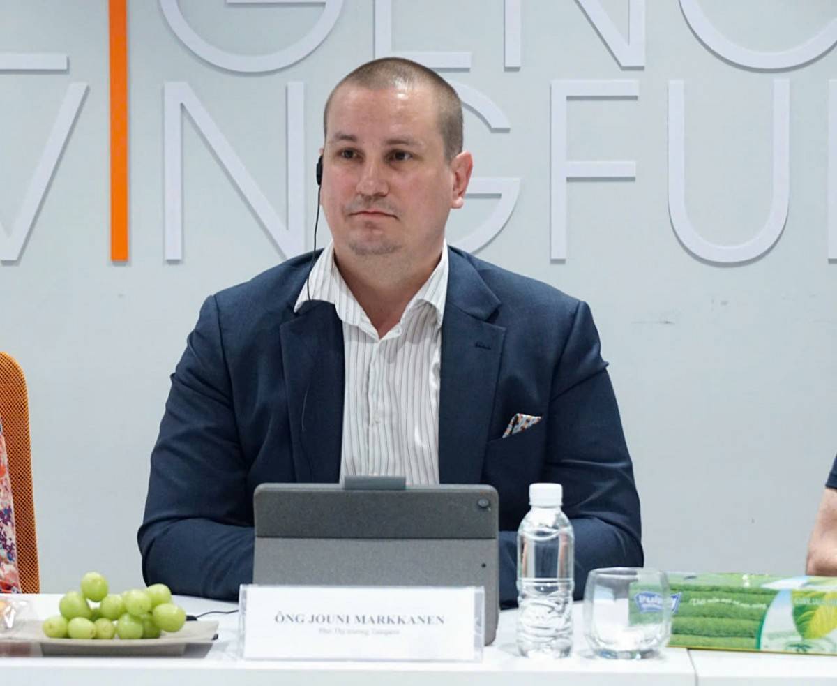  ông Jouni Markkanen – Phó Thị trưởng thành phố Tampere