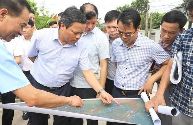 Phó Chủ tịch UBND tỉnh Phú Thọ kiểm tra tiến độ dự án đường sắt nghìn tỷ: Quyết tâm "chỉ bàn làm, không bàn lùi"