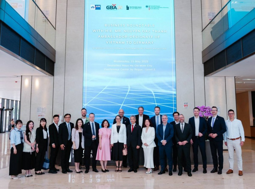 Đại sứ Nguyễn Đắc Thành gặp gỡ doanh nghiệp Đức